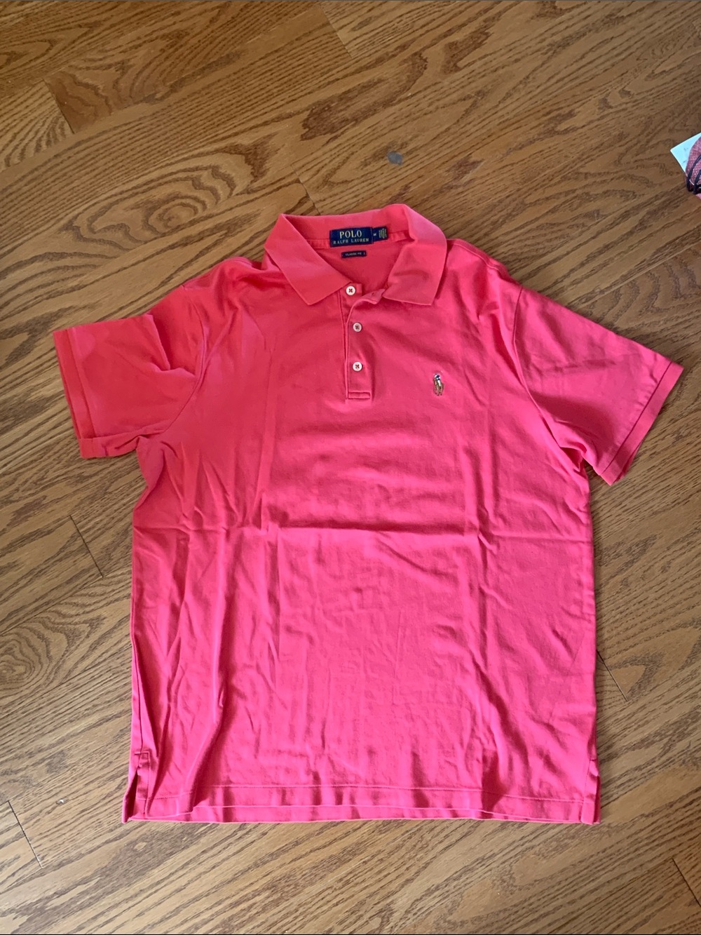 Polo by Ralph Lauren Men's Bold Red Polo Shirt